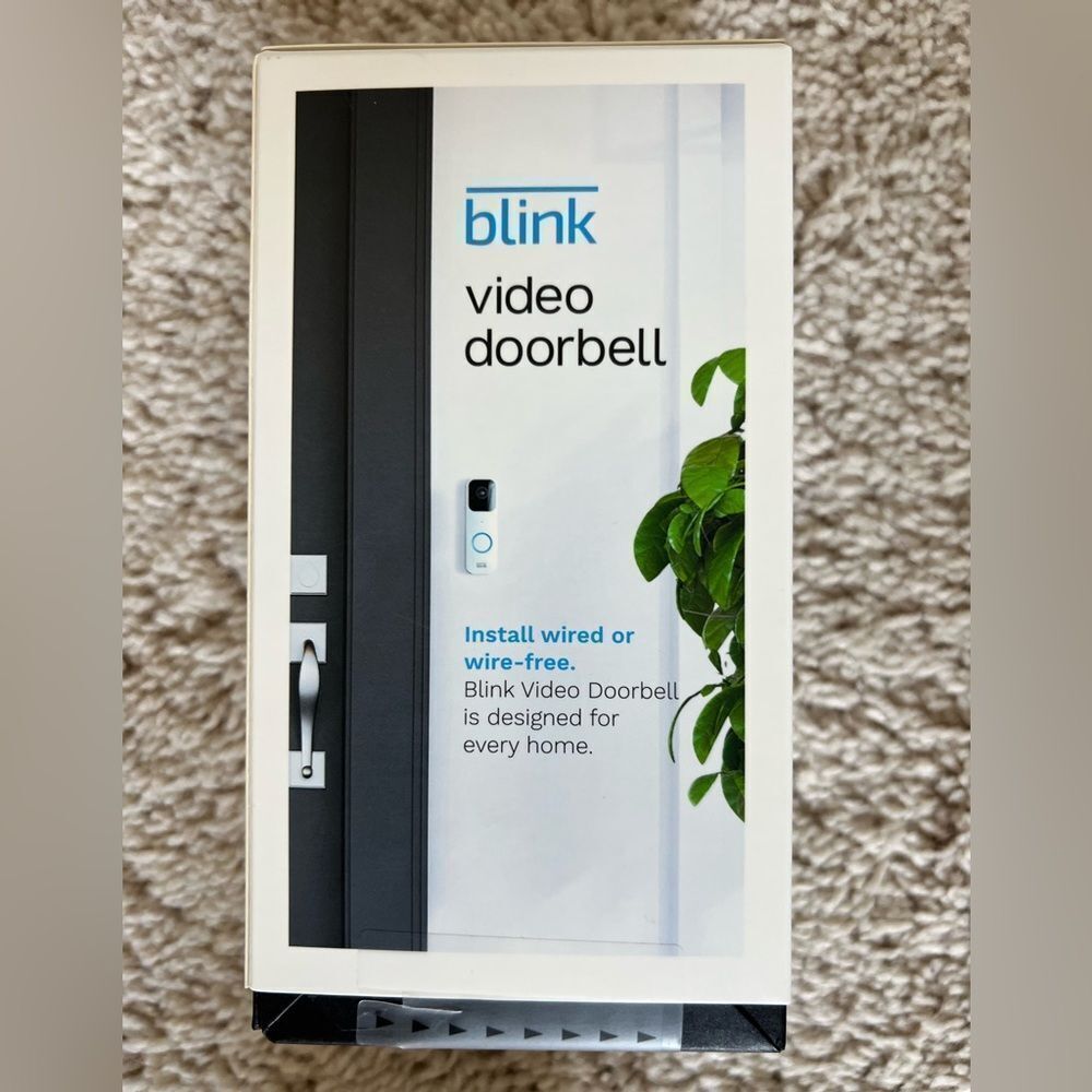 Blink Video Doorbell 2Way Audio HD Video Motion & Chime Wireless/Wired-White - Picture 4 of 7